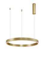 Suspensie Nova Luce Motif, finisaj auriu satinat, 40W, cod 9190640