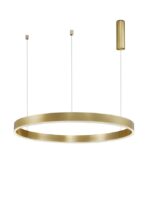 Suspensie Nova Luce Motif, finisaj auriu satinat, led 50W, cod 9530207
