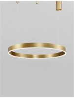 Suspensie Nova Luce Motif, finisaj auriu satinat, led 50W, cod 9530207 - imagine 3