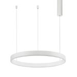 Suspensie Nova Luce Motif, finisaj alb mat, 40W, cod 9190740