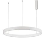 Suspensie Nova Luce Motif, finisaj alb mat, 55W, cod 9190755