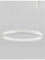 Suspensie Nova Luce Motif, finisaj alb mat, 55W, cod 9190755 - imagine 3