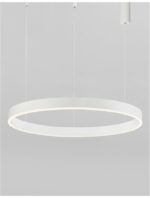 Suspensie Nova Luce Motif, finisaj alb mat, 55W, cod 9190755 - imagine 2