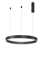 Suspensie Nova Luce Motif, finisaj negru mat, 40W, cod 9190840