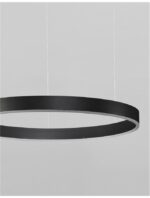 Suspensie Nova Luce Motif, finisaj negru mat, 40W, cod 9190840 - imagine 2