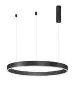 Suspensie Nova Luce Motif, finisaj negru mat, 48W, cod 9190848