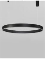 Suspensie Nova Luce Motif, finisaj negru mat, 48W, cod 9190848 - imagine 3