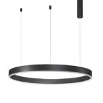 Suspensie Nova Luce Motif, finisaj negru mat, 55W, cod 9190855