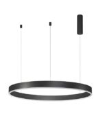 Suspensie Nova Luce Motif, finisaj negru mat, 55W, cod 9190855