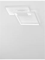 Plafoniera Nova Luce Porto, finisaj alb mat, 30 W, cod 9364034 - imagine 5