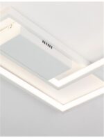 Plafoniera Nova Luce Porto, finisaj alb mat, 30 W, cod 9364034 - imagine 4