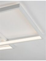 Plafoniera Nova Luce Porto, finisaj alb mat, 30 W, cod 9364034 - imagine 3