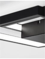 Plafoniera Nova Luce Porto, finisaj negru mat, 30 W, cod 9364035 - imagine 4