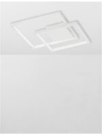 Plafoniera Nova Luce Porto, finisaj alb mat, 30 W, cod 9364036 - imagine 4