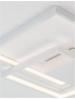 Plafoniera Nova Luce Porto, finisaj alb mat, 30 W, cod 9364036 - imagine 3