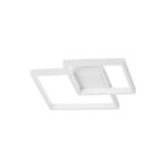Plafoniera Nova Luce Porto, finisaj alb mat, 19 W, cod 9364038