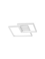 Plafoniera Nova Luce Porto, finisaj alb mat, 19 W, cod 9364038