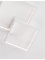 Plafoniera Nova Luce Porto, finisaj alb mat, 19 W, cod 9364038 - imagine 5