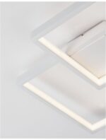 Plafoniera Nova Luce Porto, finisaj alb mat, 19 W, cod 9364038 - imagine 4