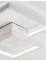 Plafoniera Nova Luce Porto, finisaj alb mat, 19 W, cod 9364038 - imagine 3