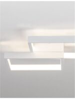 Plafoniera Nova Luce Porto, finisaj alb mat, 19 W, cod 9364038 - imagine 2