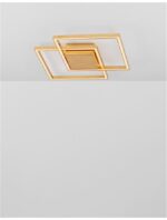 Aplica Nova Luce Bilbao, culoare auriu, led 25W, cod 9500821 - imagine 5