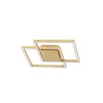 Aplica Nova Luce Bilbao, culoare auriu, led 25W, cod 9500821