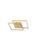 Aplica Nova Luce Bilbao, culoare auriu, led 25W, cod 9500821