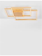 Aplica Nova Luce Bilbao, culoare auriu, led 42W, cod 9500831 - imagine 4