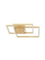 Aplica Nova Luce Bilbao, culoare auriu, led 42W, cod 9500831