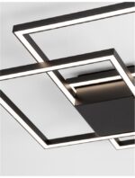 Aplica Nova Luce Bilbao, culoare negru mat, led 42W, cod 9500832 - imagine 2