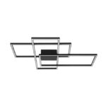 Aplica Nova Luce Bilbao, culoare negru mat, led 55W, cod 9508431