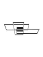 Aplica Nova Luce Bilbao, culoare negru mat, led 55W, cod 9508431