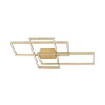 Aplica Nova Luce Bilbao, culoare auriu, led 55W, cod 9508432