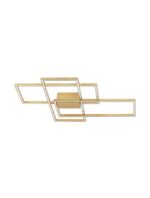 Aplica Nova Luce Bilbao, culoare auriu, led 55W, cod 9508432