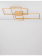 Aplica Nova Luce Bilbao, culoare auriu, led 55W, cod 9508432 - imagine 6