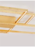 Aplica Nova Luce Bilbao, culoare auriu, led 55W, cod 9508432 - imagine 4