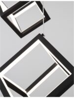 Suspensie Nova Luce Gabbia, finisaj negru mat, 110 W, cod 9818231 - imagine 3