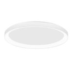 Plafoniera Nova Luce Pertino, finisaj alb mat, 30 W, cod 9853671