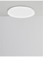 Plafoniera Nova Luce Pertino, finisaj alb mat, 30 W, cod 9853671 - imagine 5