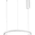 Suspensie Nova Luce Pertino, finisaj alb mat, 38 W, cod 9853681