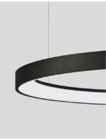 Suspensie Nova Luce Pertino, finisaj negru mat, 48 W, cod 9853684 - imagine 2