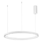 Suspensie Nova Luce Pertino, finisaj alb mat, 60 W, cod 9853685