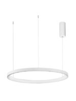 Suspensie Nova Luce Pertino, finisaj alb mat, 60 W, cod 9853685