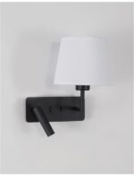 Veioza Nova Luce Savona, culoare negru mat, cod 9919151 - imagine 6
