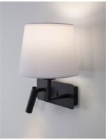 Veioza Nova Luce Savona, culoare negru mat, cod 9919151 - imagine 4