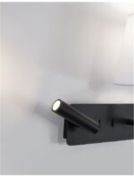 Veioza Nova Luce Savona, culoare negru mat, cod 9919151 - imagine 3