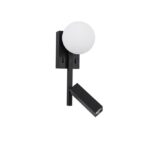 Aplica Nova Luce Joline, culoare negru mat, led G9 1x5W, cod 9919530