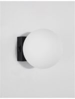 Aplica Nova Luce Joline, culoare negru mat, led 1x6W, cod 9919601 - imagine 2