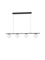 Suspensie Nova Luce Joline, culoare negru mat, led 32W, cod 9919604